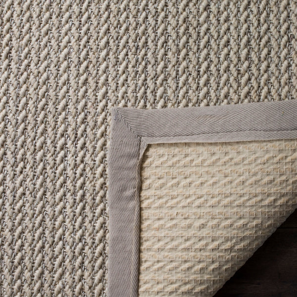 Safavieh Barbuda Power Loomed 58% Sisal & 42% Wool Pile Rug NF475C-3