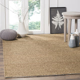 Safavieh Natural Fiber 510 Hand Woven Seagrass and Cotton Rug NF510A-4