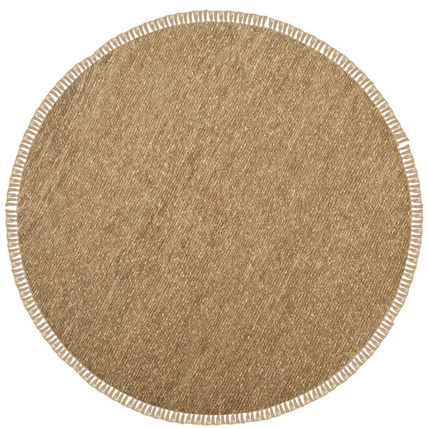 Safavieh Natural Fiber 510 Hand Woven Seagrass and Cotton Rug NF510A-4