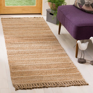 Safavieh Natural Fiber 550 Hand Woven 90% Jute and 10% NZ Wool Rug NF550A-3