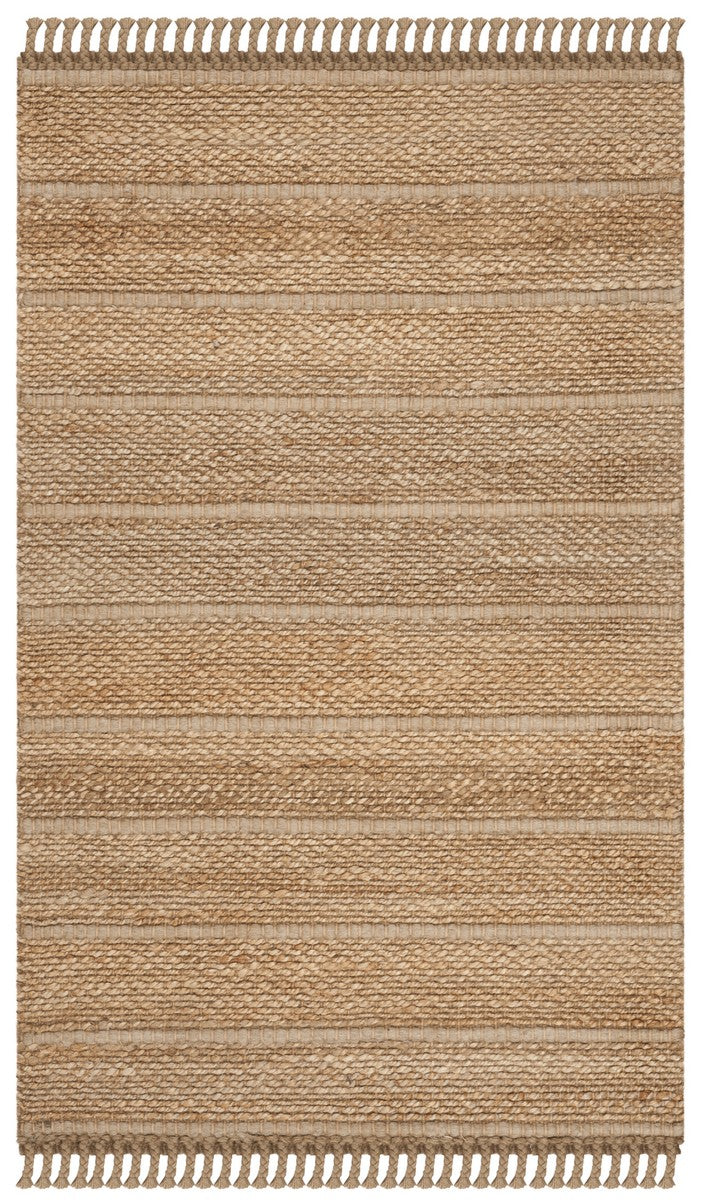 Safavieh Natural Fiber 550 Hand Woven 90% Jute and 10% NZ Wool Rug NF550A-3