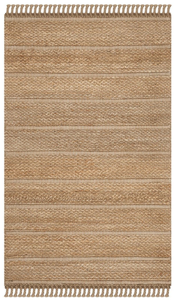 Safavieh Natural Fiber 550 Hand Woven 90% Jute and 10% NZ Wool Rug NF550A-3