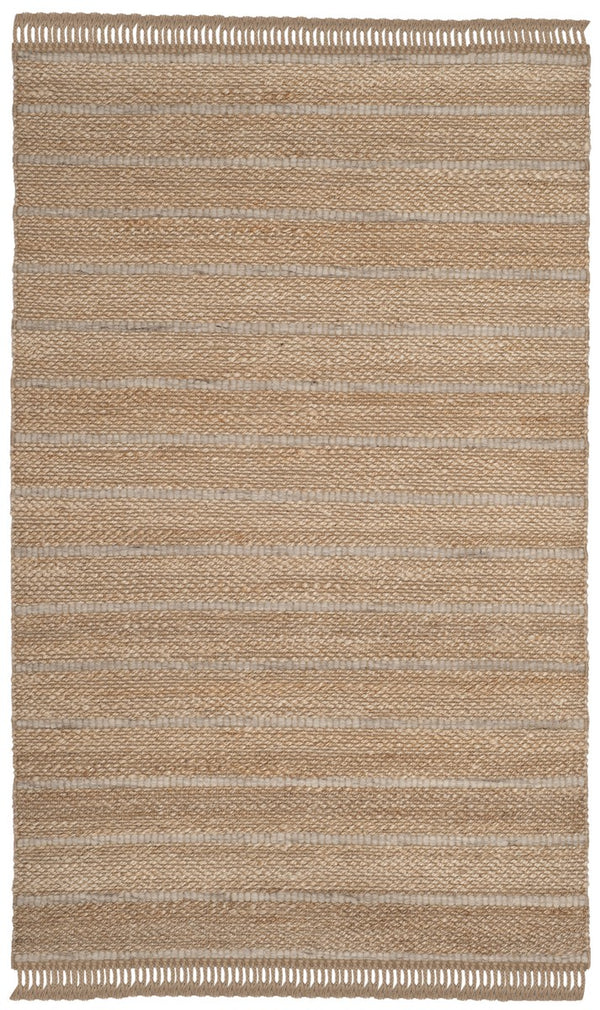 Safavieh Natural Fiber 550 Hand Woven 90% Jute and 10% NZ Wool Rug NF550A-3