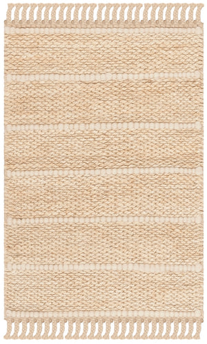 Safavieh Natural Fiber 550 Hand Woven 90% Jute and 10% NZ Wool Rug NF550B-3