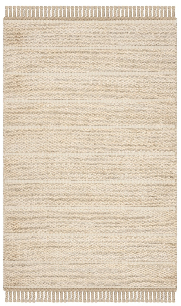 Safavieh Natural Fiber 550 Hand Woven 90% Jute and 10% NZ Wool Rug NF550B-3