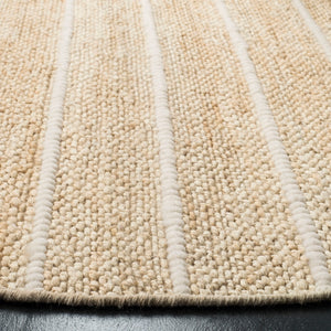 Safavieh Natural Fiber 550 Hand Woven 90% Jute and 10% NZ Wool Rug NF550B-3
