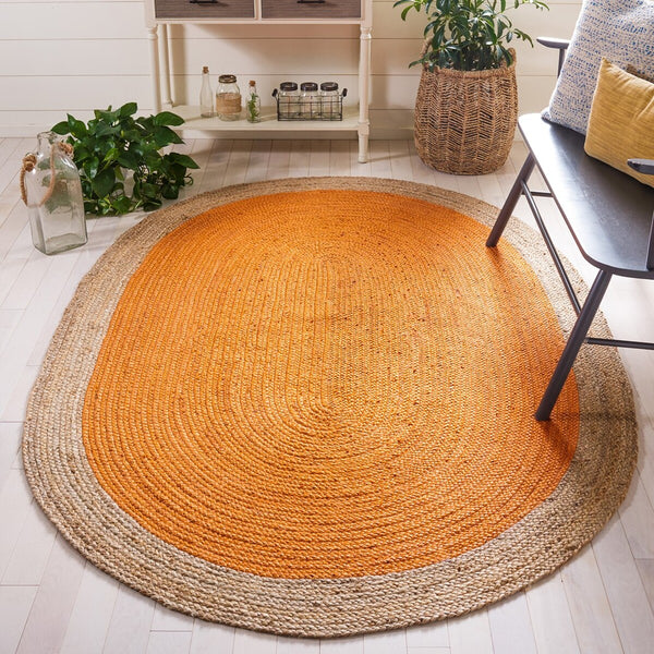 Safavieh Natural Fiber 801 Hand Woven Jute Rug NF801B-4OV