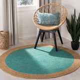 Safavieh Natural Fiber 801  Hand Woven 100% Jute Pile Rug NF801E-5R