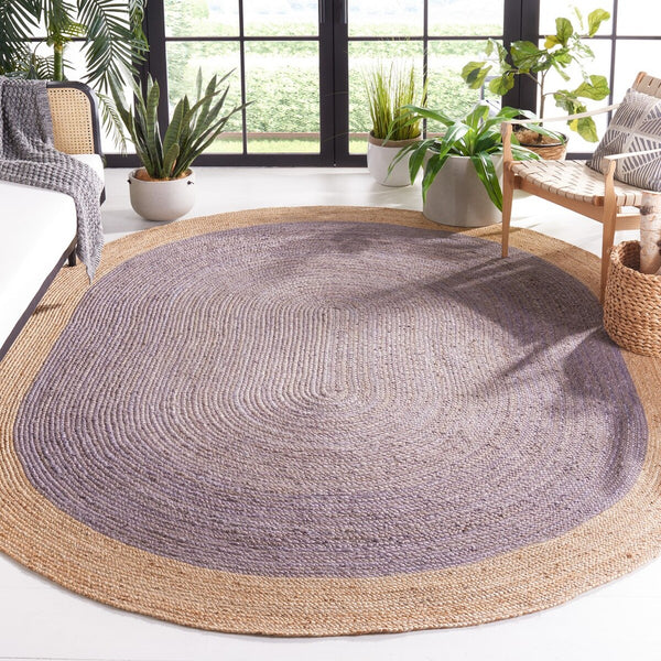 Safavieh Natural Fiber 801 Hand Woven Jute Rug NF801F-8R