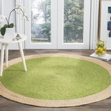 Safavieh Natural Fiber 801  Hand Woven 100% Jute Pile Rug NF801G-5R