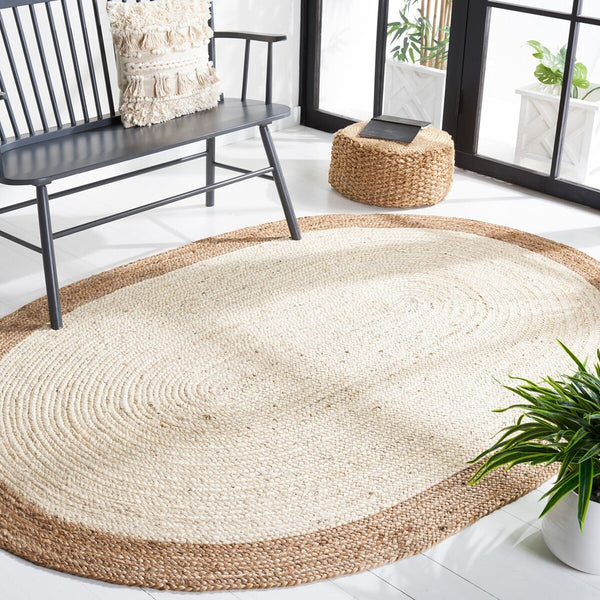 Safavieh Natural Fiber 801 Hand Woven Jute Rug NF801M-8OV