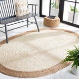 Safavieh Natural Fiber 801  Hand Woven 100% Jute Pile Rug NF801M-5R