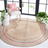 Safavieh Natural Fiber 806 Hand Woven Jute Contemporary Rug NF806R-5R