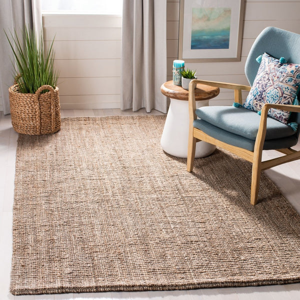 Safavieh Natural Fiber 808 Hand Woven Jute Contemporary Rug NF808F-7SQ