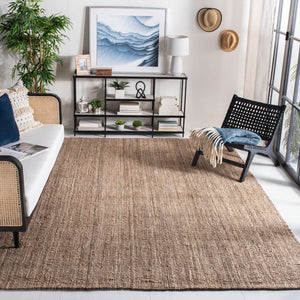 Safavieh Natural Fiber 808 Hand Woven Jute Contemporary Rug NF808F-7SQ