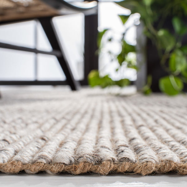Safavieh Natural Fiber 826  Hand Woven 60% Jute, 25% Polyester, 10% Wool And 5% Viscose Rug NF826G-9