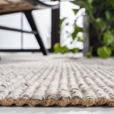 Safavieh Natural Fiber 826 Hand Woven 60% Jute/25% polyester/10% Wool and 5% viscose Rug NF826G-26