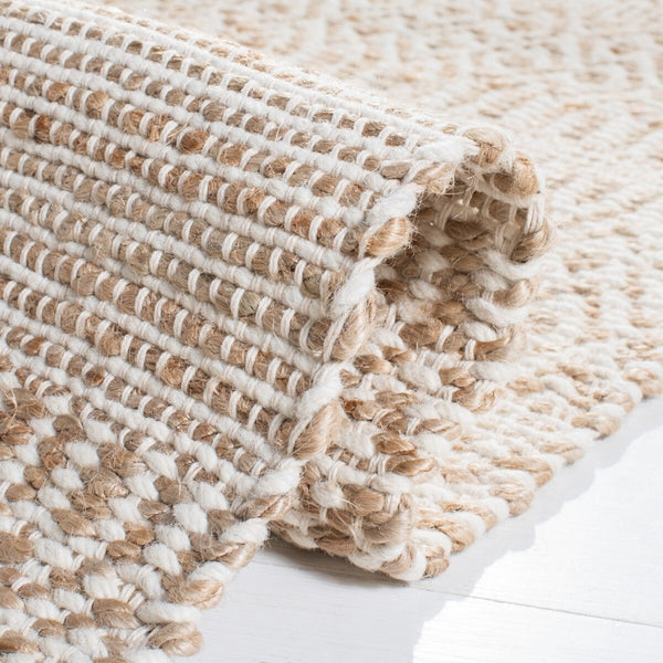 Safavieh Natural Fiber  Hand Woven 55% Jute, 30% Wool, 15% Cotton Rug NF829A-9