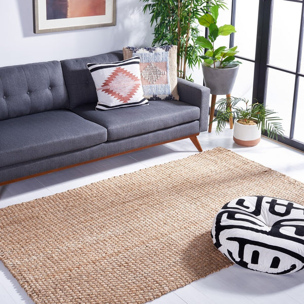 Safavieh Natural Fiber 830  Hand Woven 100% Jute Rug NF830A-8