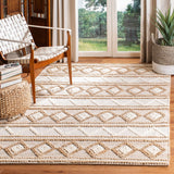 Safavieh Natural Fiber 866 Flat Weave 50% Jute/40% Wool/and 10% Cotton Rug NF866A-9