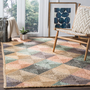 Safavieh Natural NF872 Hand Woven Rug