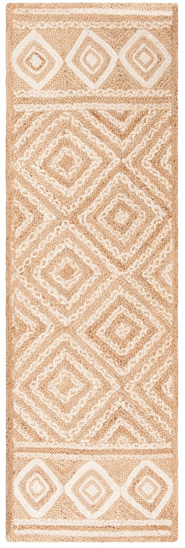 Safavieh Natural Fiber 880 Hand Woven Jute and Cotton with Latex Rug NF880B-9