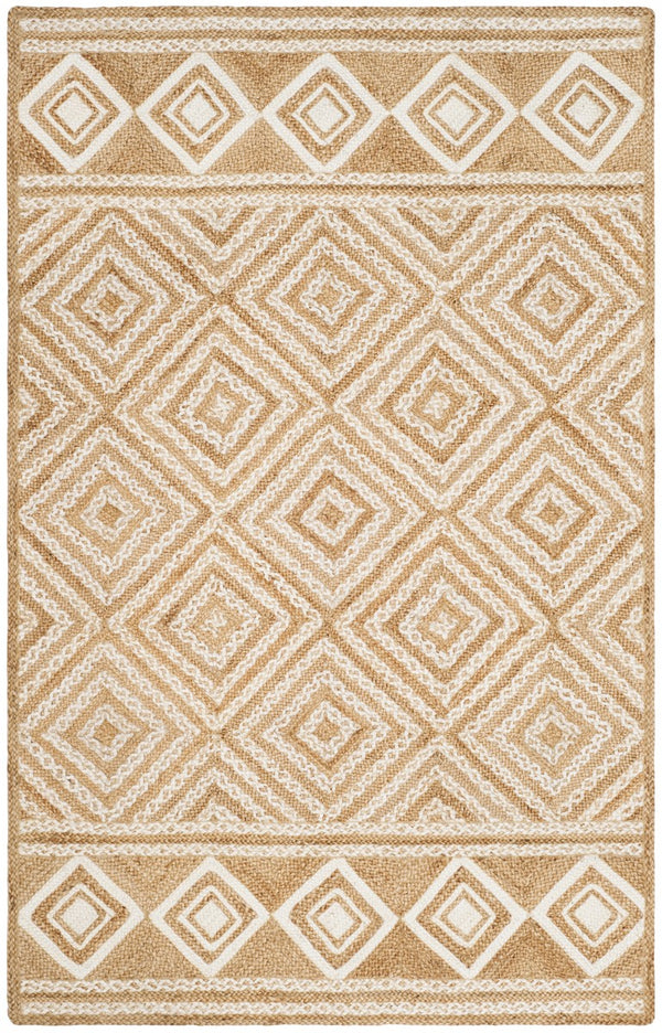 Safavieh Natural Fiber 880 Hand Woven Jute and Cotton with Latex Rug NF880B-9