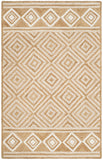 Natural Fiber 880 Hand Woven Jute and Cotton with Latex Rug