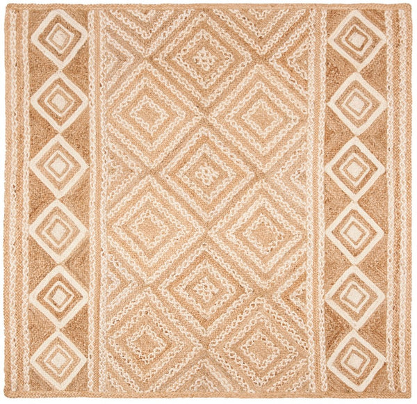 Safavieh Natural Fiber 880 Hand Woven Jute and Cotton with Latex Rug NF880B-9