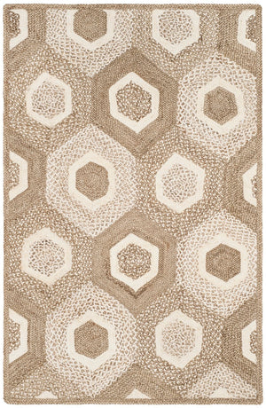 Safavieh Natural NF881 Hand Woven Rug