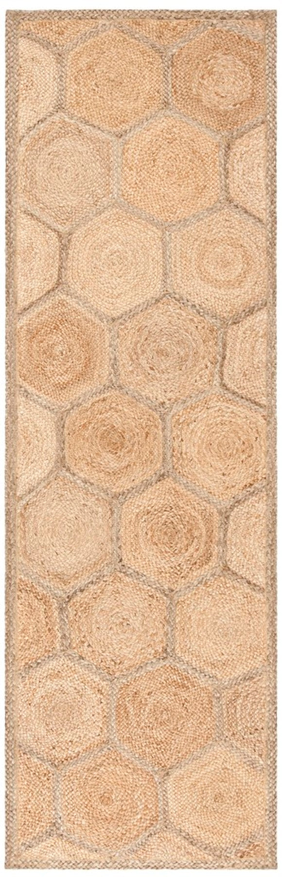 Safavieh Natural Fiber 882 Hand Woven Jute and Cotton with Latex Rug NF882B-9