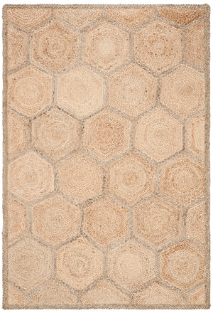 Safavieh Natural Fiber 882 Hand Woven Jute and Cotton with Latex Rug NF882B-9