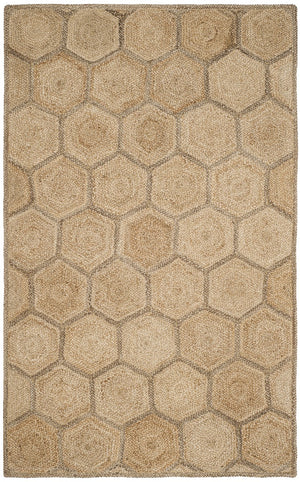 Safavieh Natural Fiber 882 Hand Woven Jute and Cotton with Latex Rug NF882B-9