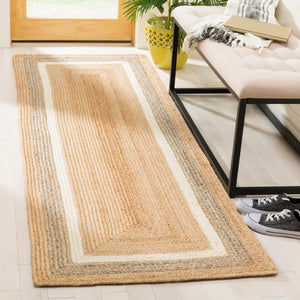 Safavieh Natural Fiber 883 Hand Woven Jute and Cotton with Latex Rug NF883B-9