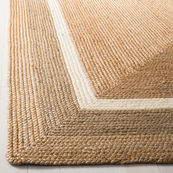 Safavieh Natural Fiber 883 Hand Woven Jute and Cotton with Latex Rug NF883B-9