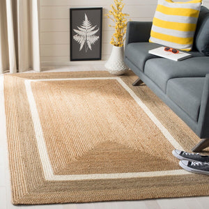 Safavieh Natural Fiber 883 Hand Woven Jute and Cotton with Latex Rug NF883B-9