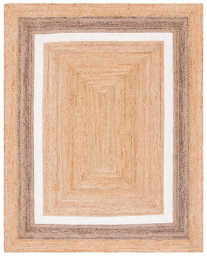 Safavieh Natural Fiber 883 Hand Woven Jute and Cotton with Latex Rug NF883B-9