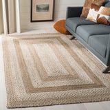 Safavieh Natural Fiber 884 Hand Woven Jute and Cotton with Latex Rug NF884F-9