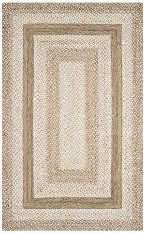 Safavieh Natural Fiber 884 Hand Woven Jute and Cotton with Latex Rug NF884F-9