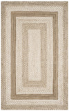 Safavieh Natural Fiber 884 Hand Woven Jute and Cotton with Latex Rug NF884F-9