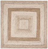 Safavieh Natural Fiber 884 Hand Woven Jute and Cotton with Latex Rug NF884F-9