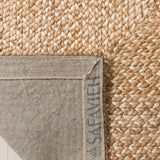 Safavieh Natural Fiber 885 Hand Woven Jute and Cotton with Latex Rug NF885B-9