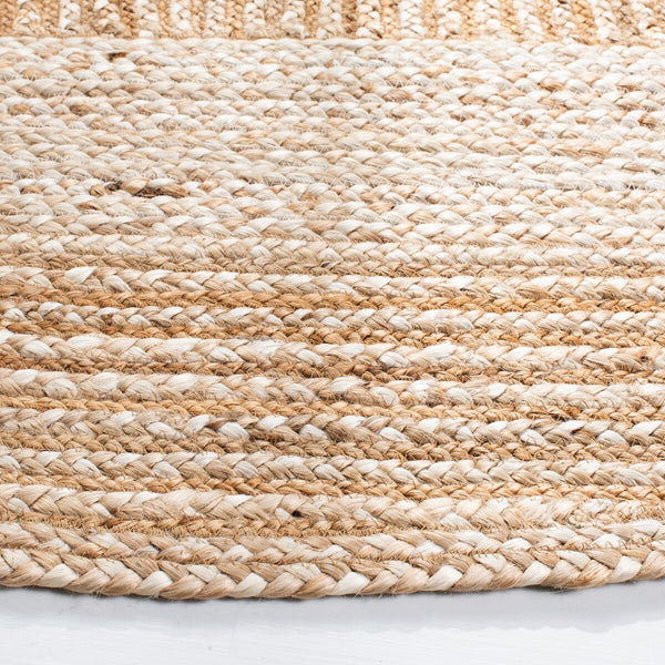 Safavieh Natural Fiber 887 Flat Weave Jute and Cotton with Latex Contemporary Rug NF887A-9