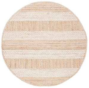 Safavieh Natural Fiber 887 Flat Weave Jute and Cotton with Latex Contemporary Rug NF887A-9