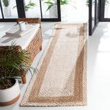 Safavieh Natural Fiber 888 Flat Weave Jute and Cotton with Latex Contemporary Rug NF888A-8