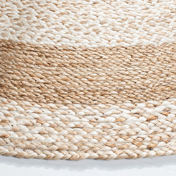 Safavieh Natural Fiber 888 Flat Weave Jute and Cotton with Latex Contemporary Rug NF888A-8