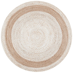 Safavieh Natural Fiber 888 Flat Weave Jute and Cotton with Latex Contemporary Rug NF888A-8