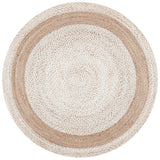 Safavieh Natural Fiber 888 Flat Weave Jute and Cotton with Latex Contemporary Rug NF888A-8