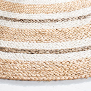 Safavieh Natural Fiber 890 Flat Weave Jute and Cotton with Latex Contemporary Rug NF890A-8