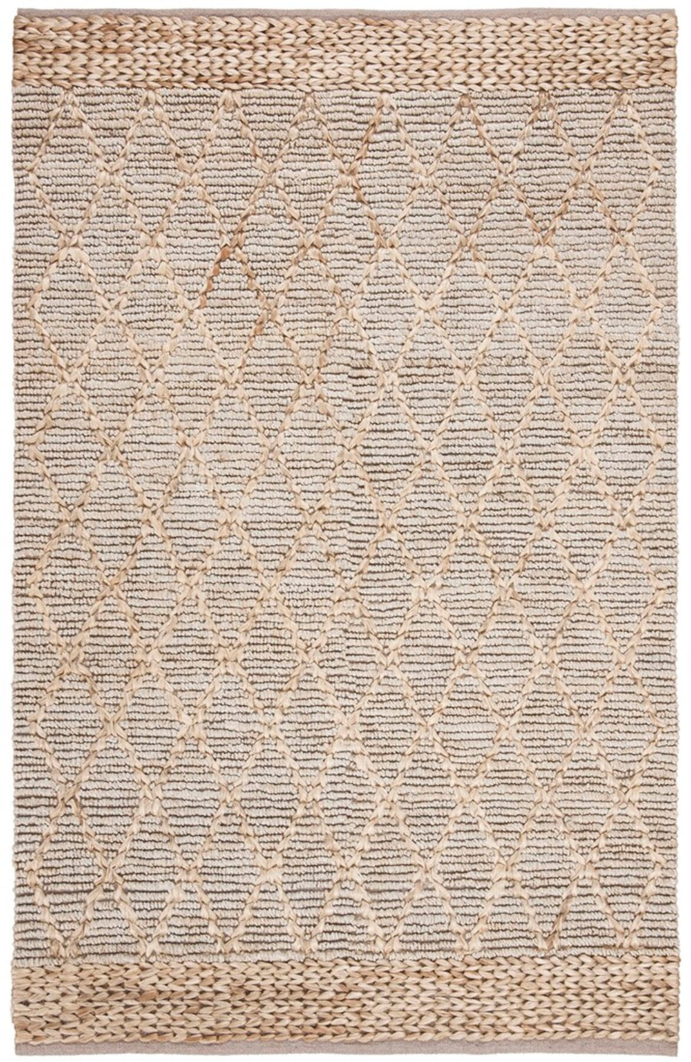 Safavieh Natural Fiber 951 Hand Loomed 80% Jute and 20% Cotton Rug NF951A-9
